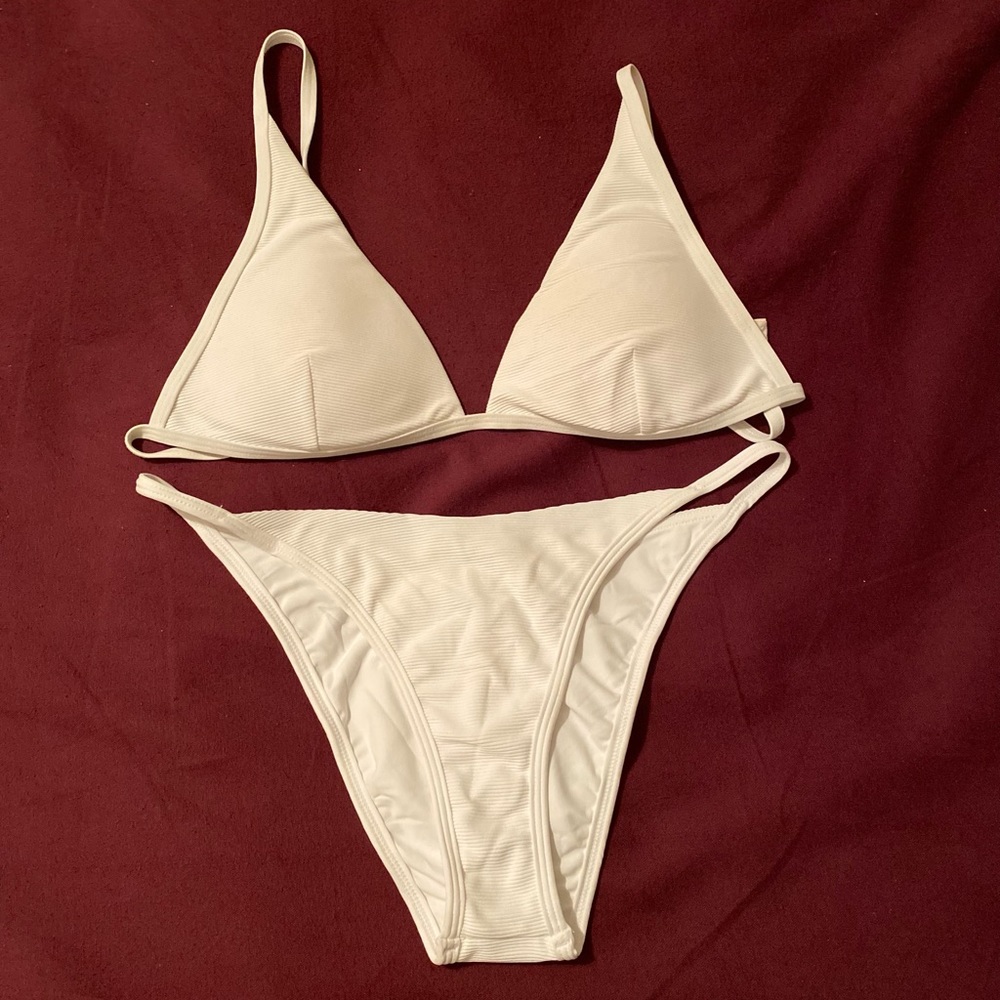 L*Space White Bikini Set